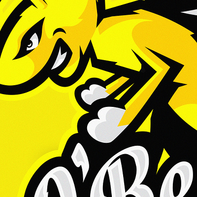 o´bee bee branding design esports gaming identity illustration logo logotype mascot mascotlogo mascotlogos vector