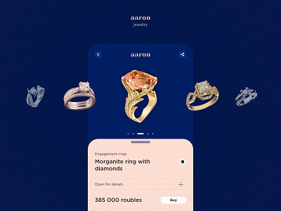 jewelry app app app design jewelry screen rings screen ui uiux