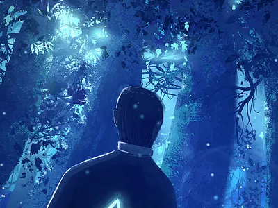 Mystic concept concept art concept design concepts enviroment environment environmental design illustration illustration art magic magical mystical starry night