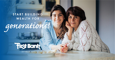 First Bank advertising bank billboard brand branding digital marketing finance graphic design marketing organizational development photography search engine optimization social media videography website