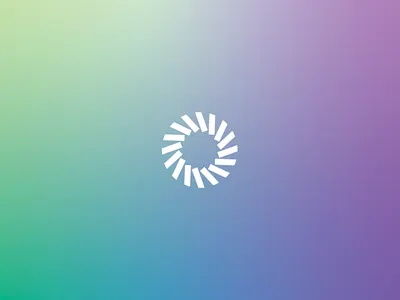 Spectra Dental Logo blue circle dental design gradient green logo mark pinwheel purple rainbow simple sketch symbol teal