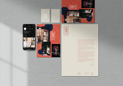 Nunoya Branding art direction barcelona brand branding clean design editorial graphic design japanese layout minimal personal project stationery symbol typography