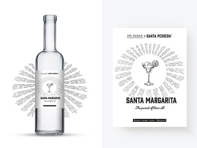 Label design design label margarita mezcal