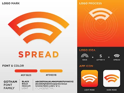 SPREAD: Logo Design illustrator logo logo design