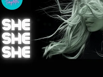 Custom Canva Template - SHE branding canva canva template design download for sale icon medium medium article ux