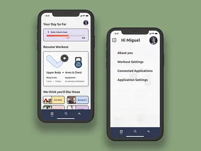 DailyUI 41: Workout Tracker daily ui challenge product design uidesign uxdesign