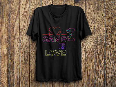 Gaming T Shirt Design custom design fashion gaming illustration trendy tshirt art tshirt graphics tshirtdesign tshirts typography unique t shirt vector