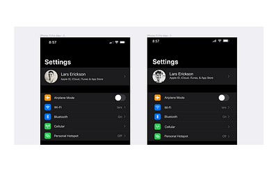 Which is the real iPhone "Settings" ? #DailyUI dailyui ui ux