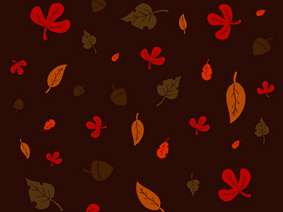 Otoño autumn ilustration otoño pattern