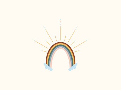 Boundless Radiant Rainbow artwork avatar branding children book illustration color color design colorpalette colors design fine art icon illustration stationery design vector