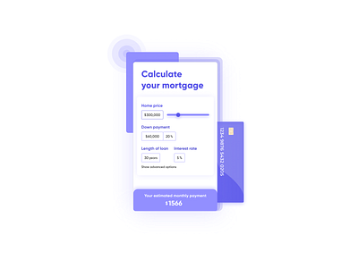 DailyUI 004 Mortgage calculator calculator dailyui dailyui004 dailyuichallenge mortgage mortgage calculator