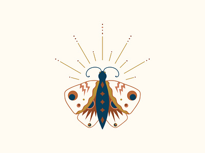 Boundless Radiant Buckeye Butterfly artwork avatar branding butterfly children book illustration color color palette colorful design fine art illustration logo stationery design vector