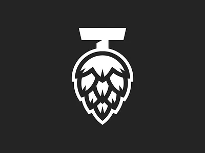 Taproom - Logo WIP beer branding brewery design hop hops identity logo taproom