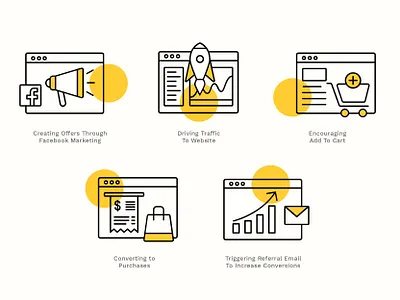 Digital Marketing Strategy Icons digital marketing icon ui web
