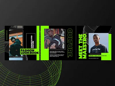Sophisticated Streetwear Fashion Instagram Post ads clothing design editorial fashion flyer graphic hypebeast instagram instagram post instagram story layout logo modern poster social media streetwear template trend web design