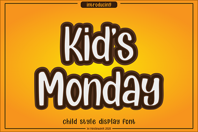 Kids Monday poster