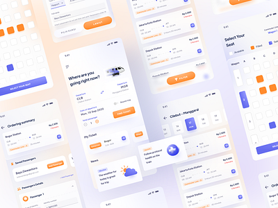 Train Ticket Mobile App adroid app design android android app android design app design clean clean interface clean ui clean ui ux mobile mobile ui simple design ticket app tickets trainticket trending uiux uiux design uiuxdesign user experience