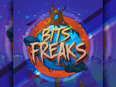 Bits Freaks - Logo intro VideoGame game ilustration ilustrator logo photoshop vector videogame