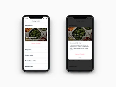 Aaptiv Habits aaptiv app design design systems habits ios product design ui user experience user interface ux visual design