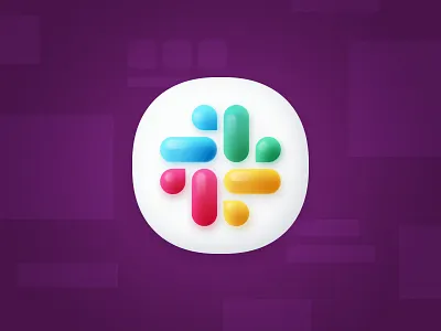 Slack Big Sur dock icon big sur dock icon macos sketch slack