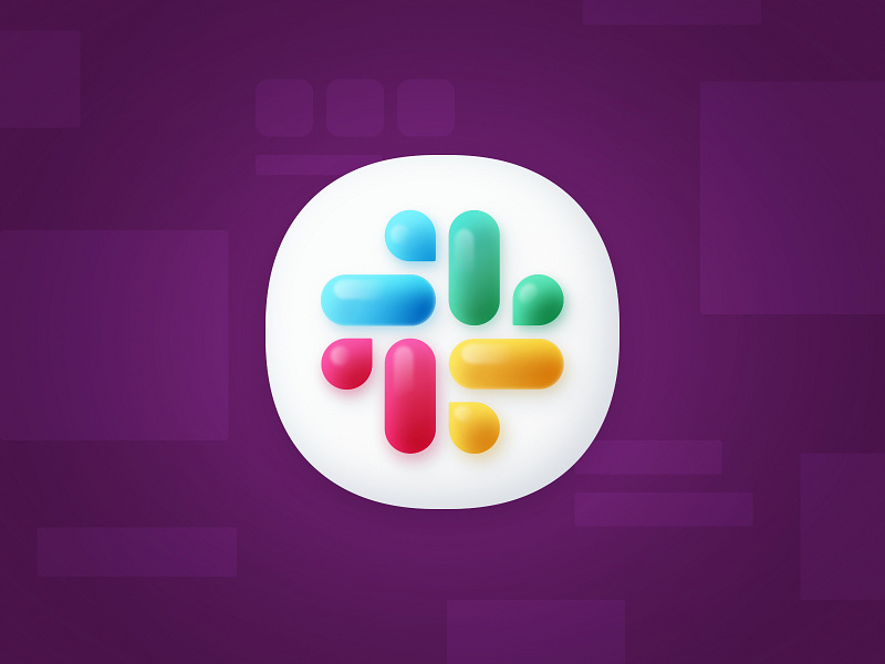 Slack Big Sur dock icon big sur dock icon macos sketch slack