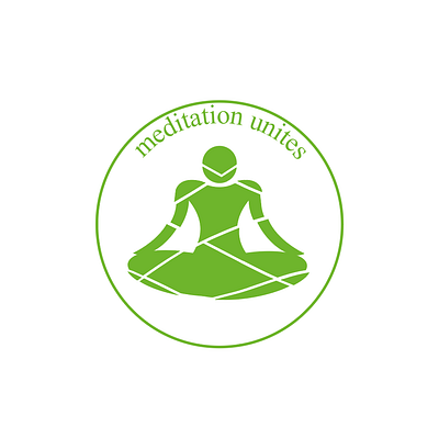 meditation unites art design designer grafica icon illustration illustrator logo ui vector