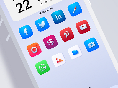 iOS 14 - Icon set bigsur branding custom design gumroad icons icons design icons pack iconset illustration ios levi ortiz macos sketchapp skeumorphism skeuomorph ui