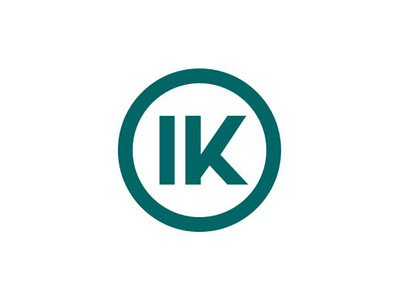 IK logo design by xcoolee on Dribbble