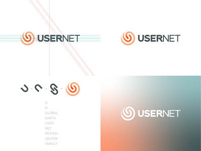 REBRANDING LOGO for USERNET appicon applogo brand brand identity branding character development icon idenity letter logo logotype net network typography user webdevelopment wordmark