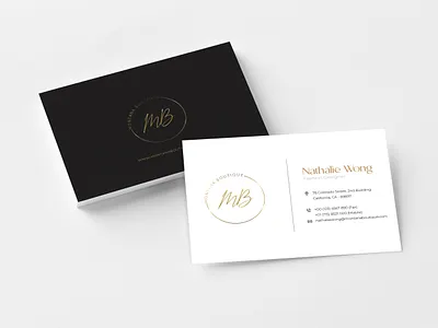 Preview Business Card Design | Elegant | Minimalist branding businesscard catalogue community company dribbble illustration layout minimalist personal presentation
