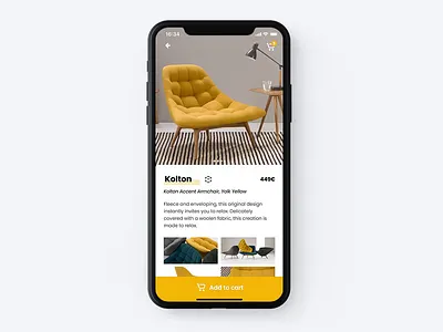 AR E-commerce App animation app creation design interaction ios micro interaction mobile ui ux