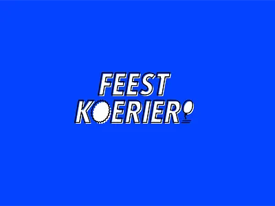 Logo Design ''Feest Koerier'' branding design icon illustration logo