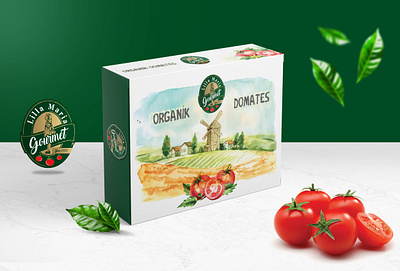 Lilla Maria Gourmet Logo // Package Design brand branding design illustration izmir logo package packaging