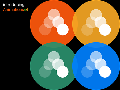 Animations×4 animation design interface readymag ui