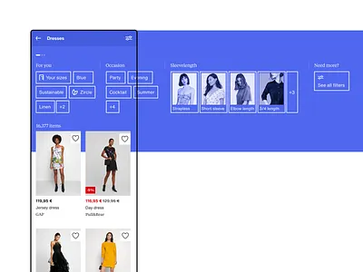Fashion store catalog app clean design ecommerce fashion figma flat interaction minimal modern simple ui ux