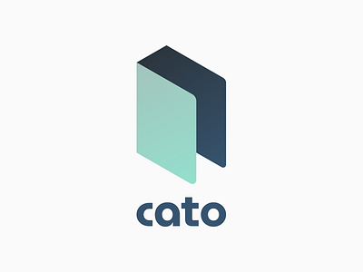 Cato | Logo Design app logo branding design education educational icon identity logo logo design logodesign logomark logos minimal website logo