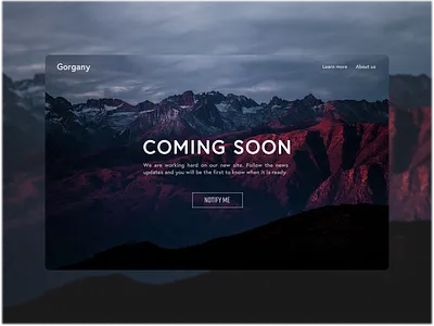 Coming soon | Dailyui048 dailyui dailyui048 ui