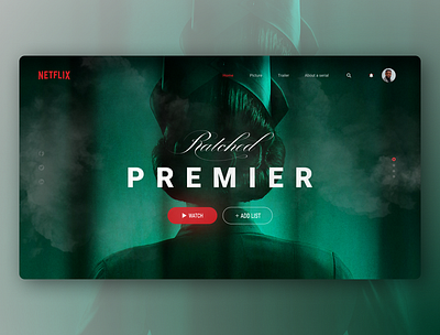 Ratched design netflix premier league profile ratched trailer website