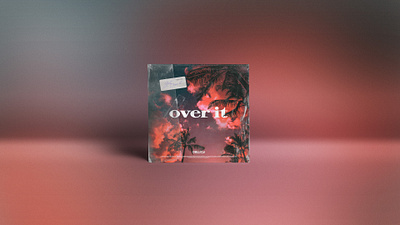 Over it Album Cover album album art album artwork album artwork design album cover album cover art album cover design album cover illustration album design artwork music music album music artwork music artwork design retro texture textures