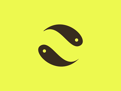2 Fish in the Sea - Symbolic logo design for startup brand brand identity branding business color company designinpiration fish food illustration logo logodesign minimal packaging process sea simple startup swiming symbol workinprogress