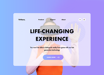 Virtual Reality/073 073 73 daily 100 challenge dailyui 073 dailyuichallenge uidesign virtual reality virtualreality vr