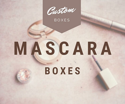 Custom Mascara Boxes Wholesale business cardboard boxes cosmetic boxes cosmetics custom custom mascara boxes custom type design illustration marketing mascara packaging