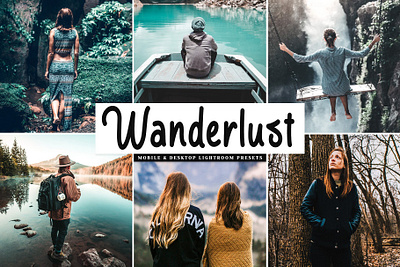 Wanderlust Mobile & Desktop Lightroom Presets addons beauty blogger presets cinematic preset design fashion preset film preset instagram presets j studio landscape presets lightroom pack perfect photographer photographers presets photography portrait premium professional pure raw