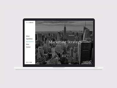 Farone Advisors branding css development html ui ux webdesign wordpress