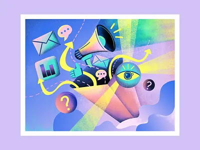 Authentic Marketing authentic marketing illustration marketing marketing agency marketing campaign marketing design marketing site