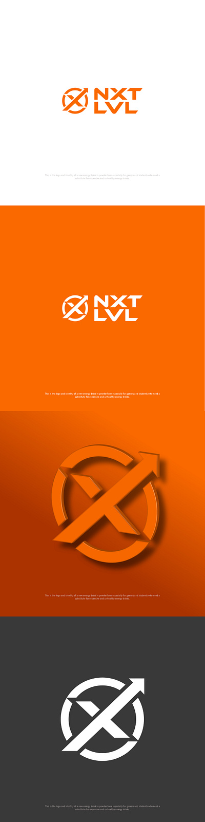 NXT LVL Logo app illustration logo vector