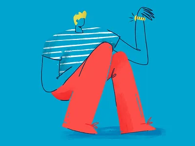 Body practice character character design colour illustration illustrator ipad procreate