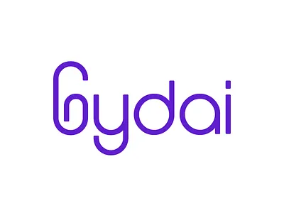 gydai logo brand logo paper clip purple software