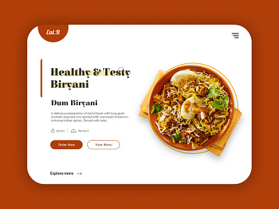 Recipe branding clean design dailyui design of the day figma product ui ux web website