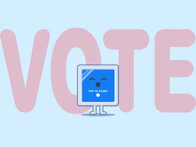 VOTE! art cute design illustration playful sketchapp